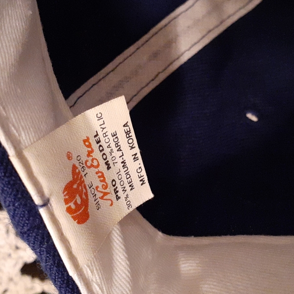 100th Anniversary Dodgers 1890 NL 1990  New Era Pro Model M-L snapback w/ticket - Picture 8 of 8